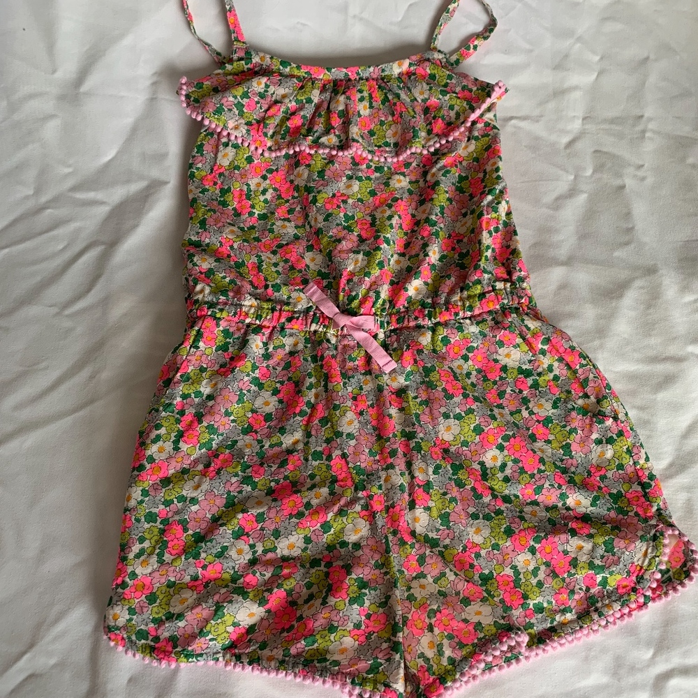 Mini Boden Floral Romper *New